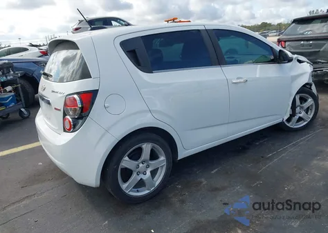 2016 Chevrolet Sonic Ltz Auto from USA, damaged, VIN 1G1JE6SB5G4158787